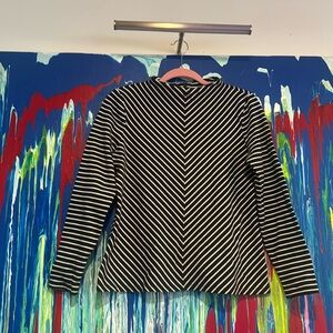 Talbots Petite Medium Mock Neck Top